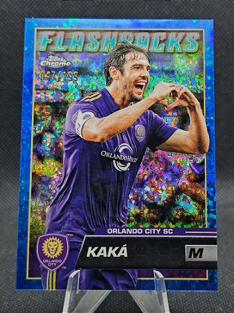Topps Chrome MLS Flashbacks Blue Diamonds 2023 KAKÁ #/199