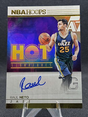 Panini NBA Hoops Hot Signatures 2016-17 RAUL NETO