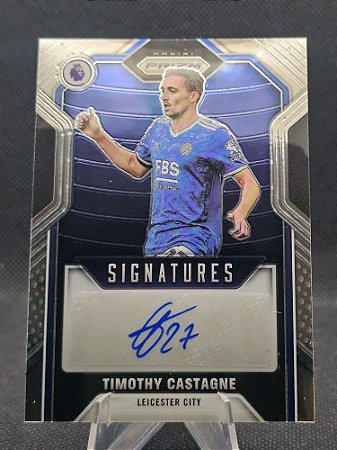 Panini Prizm Premier League Prizm Signatures 2021-22 TIMOTHY CASTAGNE