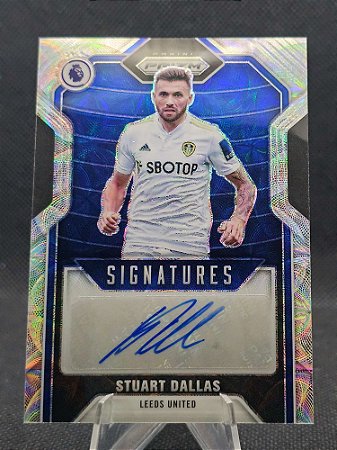 Panini Prizm Premier League Scope Prizm Signatures 2021-22 STUART DALLAS