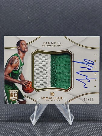 Panini Immaculate Rookie Patch Auto 2012-13 FAB MELO #/75