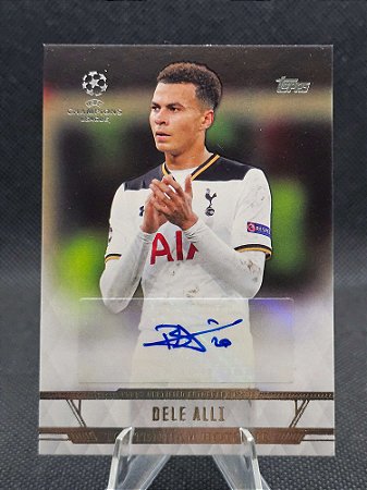 Topps UEFA Champions League Autograph 2017 DELE ALLI