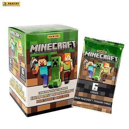 [Lacrado] Minecraft Blaster Box - Panini - 36 Cards