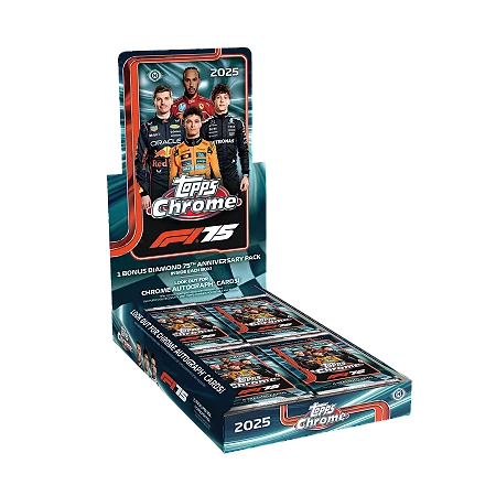 [Break 2367] Topps Chrome Formula 1 2025 - Hobby Box - Escolha sua equipe