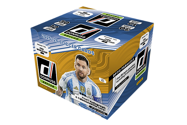 [Break 2481] Donruss 2025-26 Fifa World Cup - Hobby box com Auto e Memo Garantido - Escolha seu país