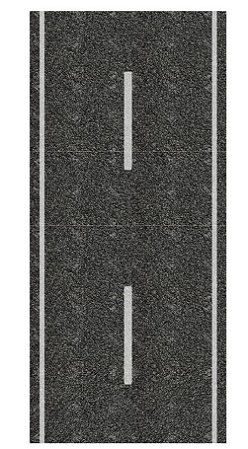 Adesivo via mão única reta/curva HO (códs. 907 a 947)