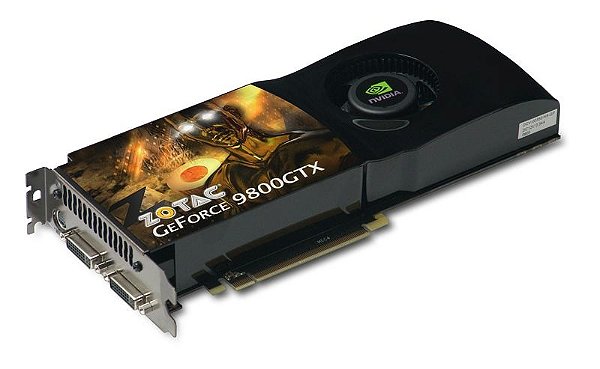 PLACA DE VIDEO 9800GTX+ZOTAC 512MB/256BITS