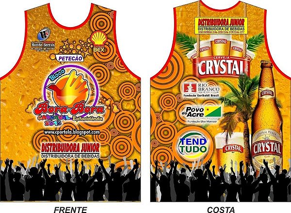 Camisas e camisetas para bloca de carnaval personalizadas. - VIVA ARTE