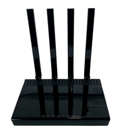 Onu Wifi 5 Gpon Epon Ont Ac1200 Think 4 Portas + Voip