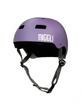 Capacete Niggli Iron PRO - Lilás Fosco