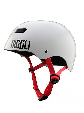 Capacete Niggli Iron PRO - Branco Fosco