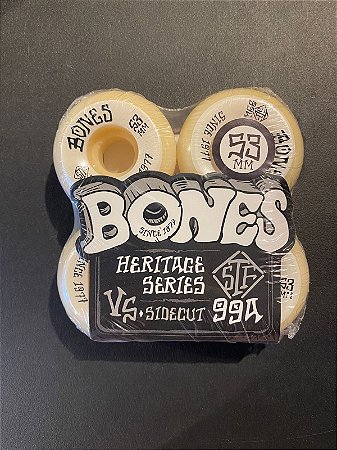 Roda Bones STF 53mm - Heritage Series - Sidecut
