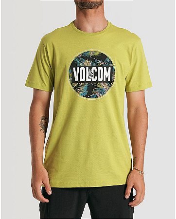 Camiseta Volcom Liberated Verde Claro