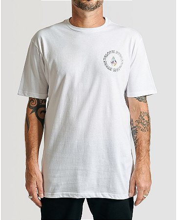 Camiseta Volcom Star Shields Branca