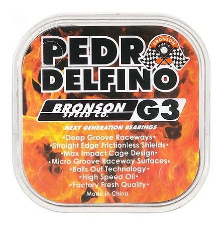 Rolamento Bronson Speed Co.G3 Pedro Delfino