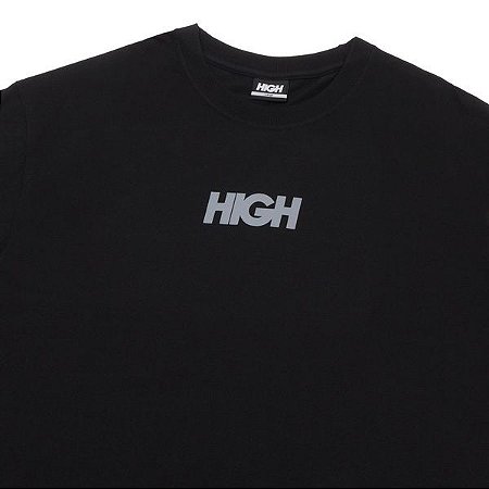 Camiseta High Tee Tonal Logo Black - Living Skateshop