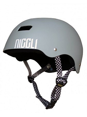 Capacete Niggli Iron PRO - Cinza Fosco