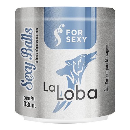 La Loba Sexy Balls Bolinha Funcional 03 Unidades For Sexy