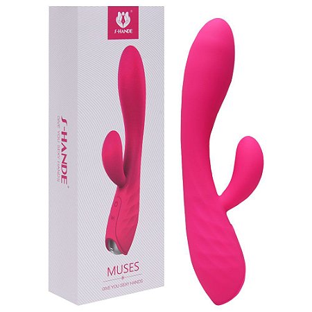 Vibrador Ponto G e Clitóris Recarregável Muses S-Hande