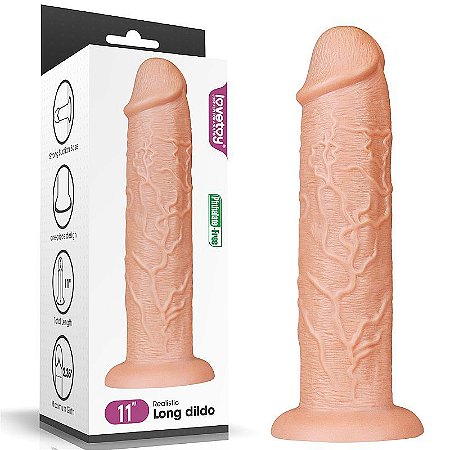 Pênis Realístico 24cm Long Dildo Lovetoy