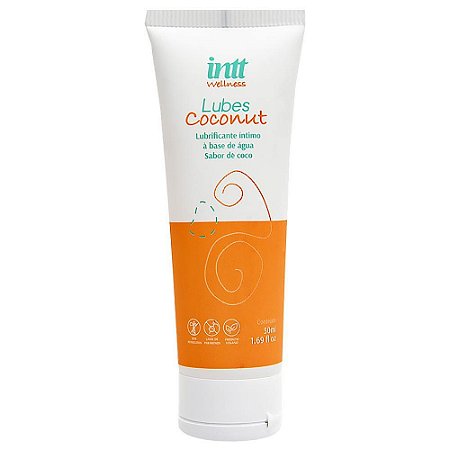 Lubrificante Íntimo Lubes Coconut Intt