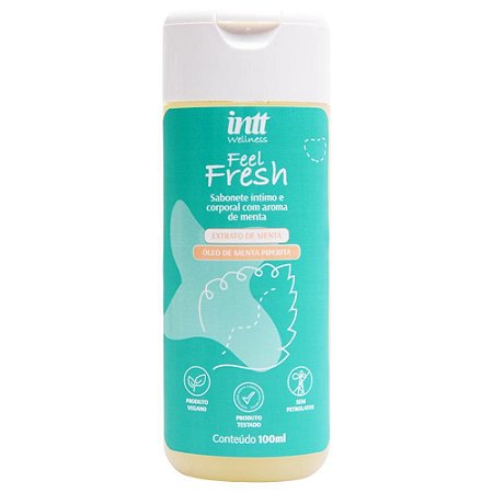 Sabonete Íntimo Feel Fresh Menta Intt