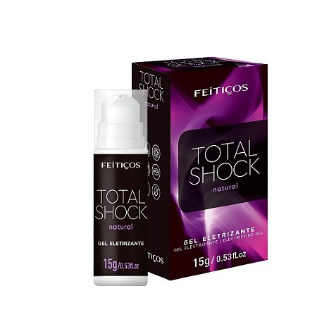 Total Shock Natural Gel Eletrizante Feitiços