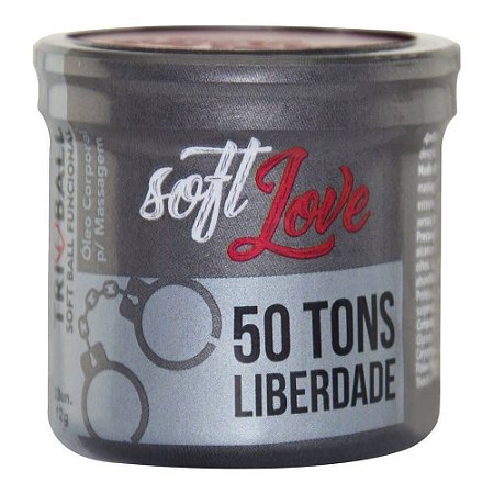 Bolinha 50 Tons Liberdade Tri Ball Soft Love