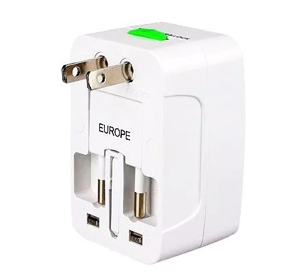 Adaptador Tomada Internacional Todos Padrões Eua Europa Asia