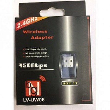 2.4ghz 802.11 adapter lv uw06 driver download