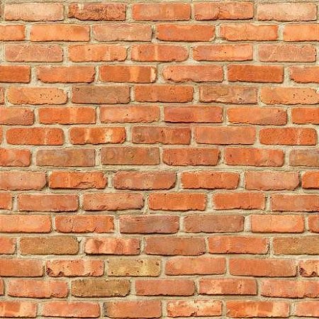 Papel de parede tijolo natural rolo de 5 metros por 45 cm adesivado