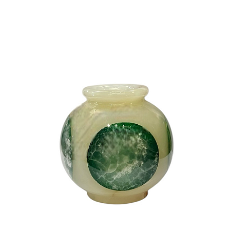 Vaso Ônix Bola Verde