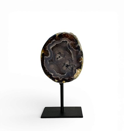 Objeto Decorativo Geodo de Ágata 2