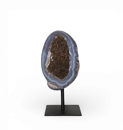 Objeto Decorativo Geodo de Ágata 6