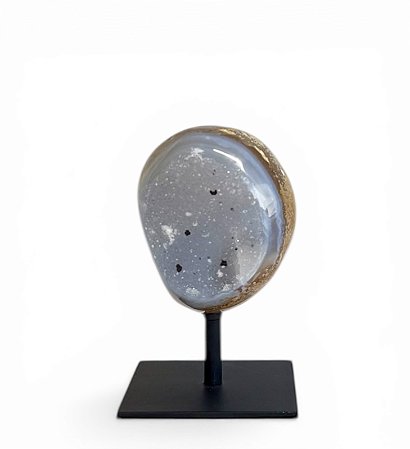 Objeto Decorativo Geodo de Ágata 10