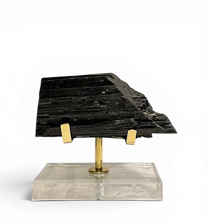 Objeto Decorativo Turmalina Negra Acrilico P
