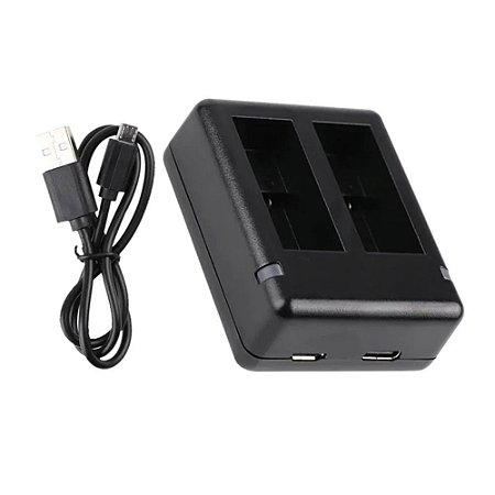 Carregador Duplo USB para baterias das câmeras GoPro HERO9 Black à HERO11 Black