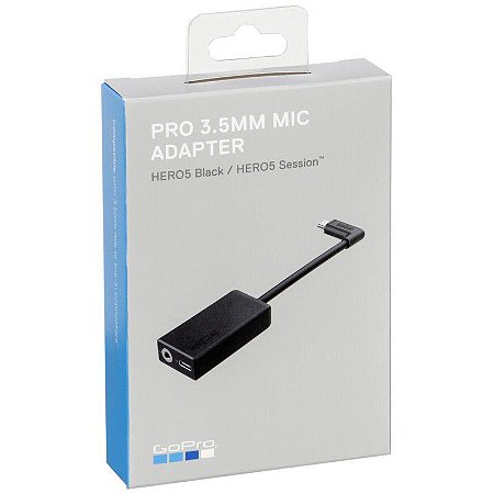 Adaptador Profissional Para Microfones Original GoPro  - AAMIC-001