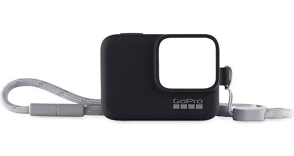 Capa de Proteção em Silicone Original GoPro Sleeve para GoPro HERO5 Black, HERO6 Black e HERO7 Black - ACSST-001