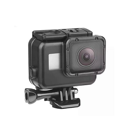 Caixa Estanque Black Similar 40m com Tampa Touch Gopro HERO5, HERO6 e HERO7