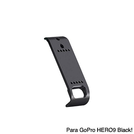 Tampa Lateral Similar em ABS com abertura para GoPro HERO9 Black, HERO10 Black e HERO11 Black