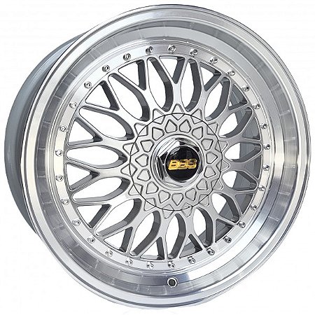 JOGO DE RODA KR BBS ARO 17 4X100-4X108