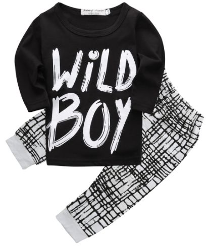 Conjunto de bebê - Wild Boy