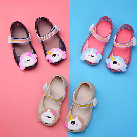 sandalia unicornio