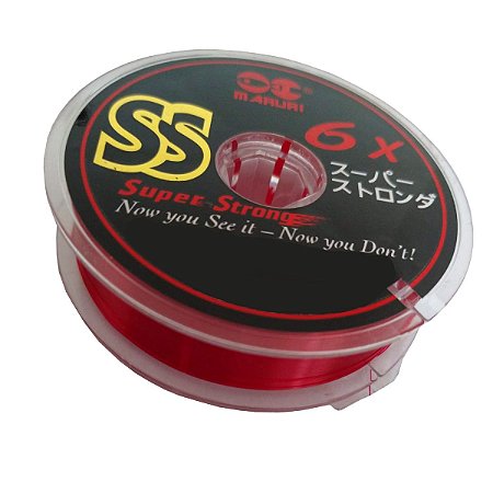 Linha Monofilamento Maruri Super Strong SS 6X 100m