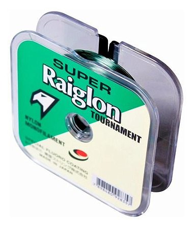 Linha Monofilamento Super Raiglon Tournament 0,81mm 96lbs - 100m