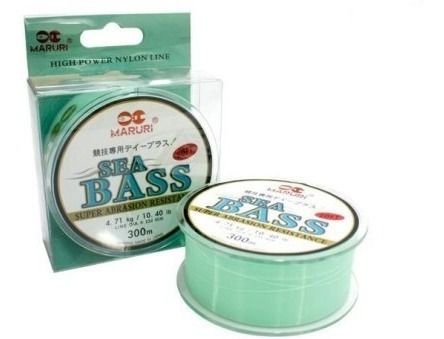 Linha Monofilamento Maruri Sea Bass 0,30mm 17lbs 300m