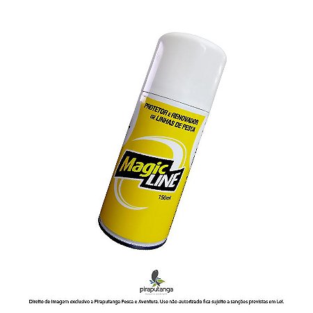 Spray Monster3x Magic Line, Protetor Renovador Linha Pesca