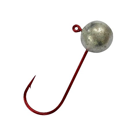 Anzol Jig Head Vermelho Monster3x (3/0 8g)