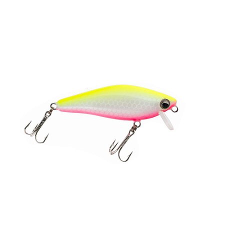 Isca Artificial OCL Letal Shad 70 Madeira 7cm/9g Cor 100